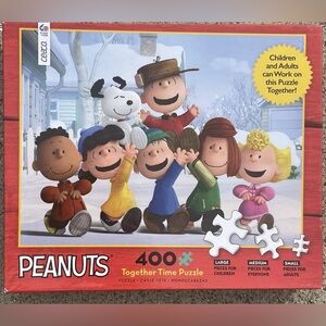 New Ceaco PEANUTS Together Time Jigsaw Puzzle 400 pieces